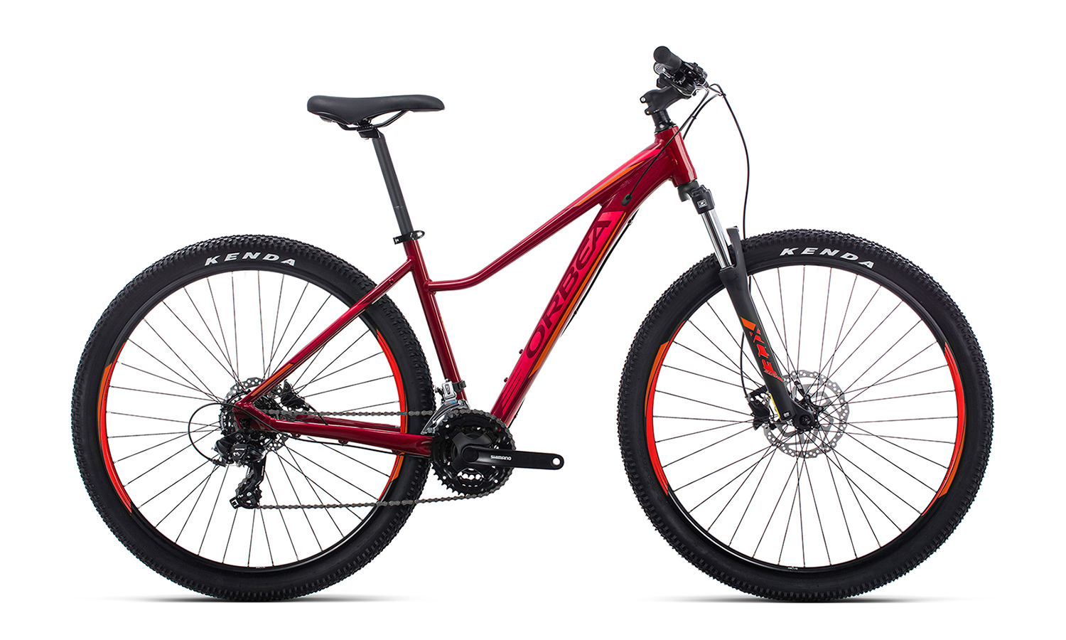 Фотография Велосипед Orbea MX 27 ENT 60 (2019) 2019 Red